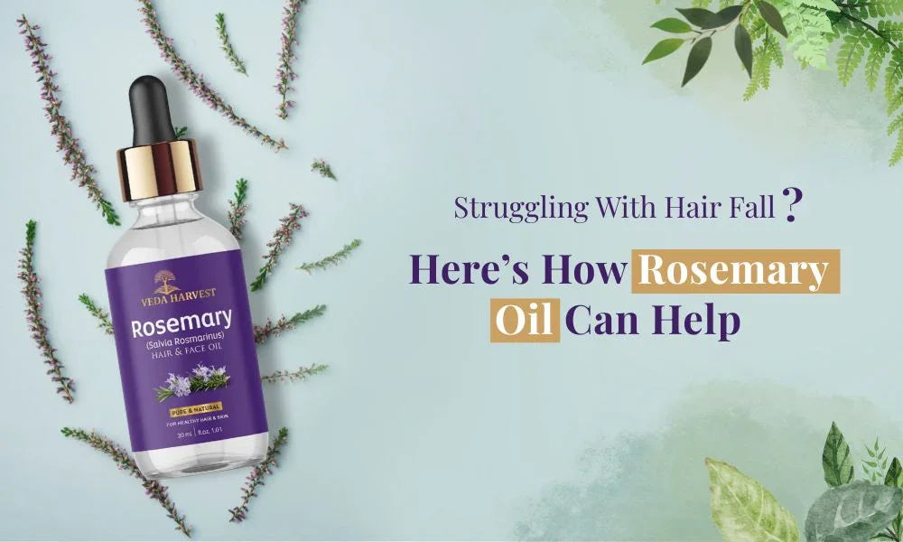 Struggling With Hair Fall? Here’s How Rosemary Oil Can Help