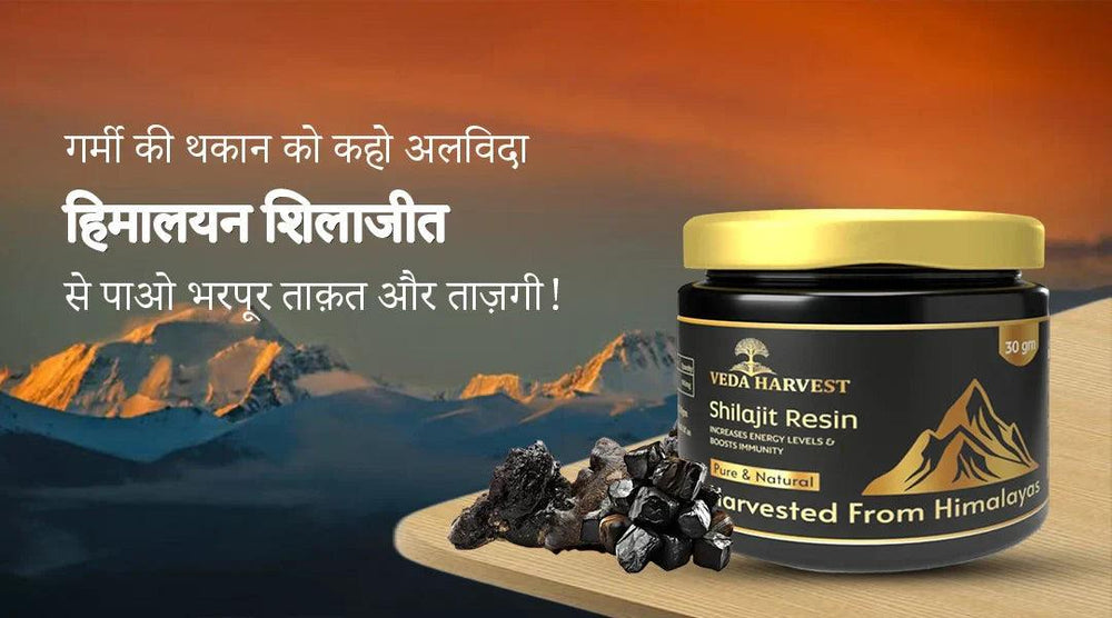 गर्मी की थकान को कहो अलविदा – हिमालयन शिलाजीत से पाओ भरपूर ताक़त और ताज़गी!
