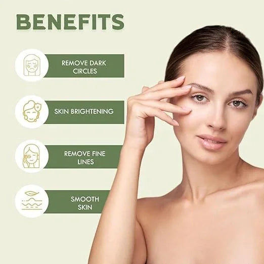 Revitalizing Under Eye Gel for Fresh & Bright Eyes – 30gm - Veda Harvest