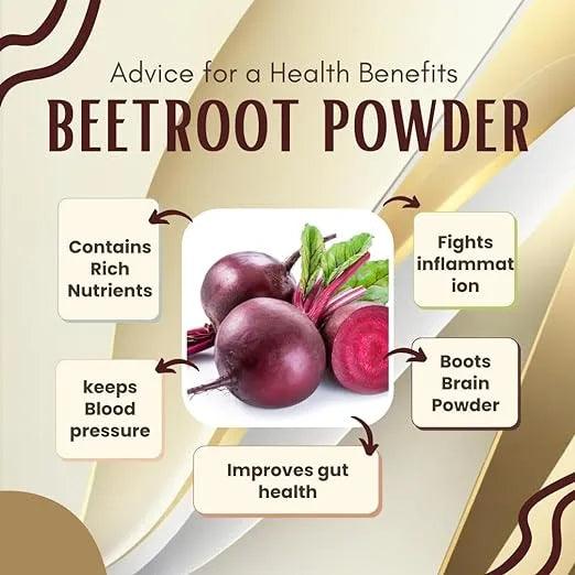 Beetroot Powder For Face - 250gm - Veda Harvest
