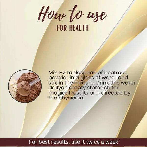 Beetroot Powder For Face - 250gm - Veda Harvest