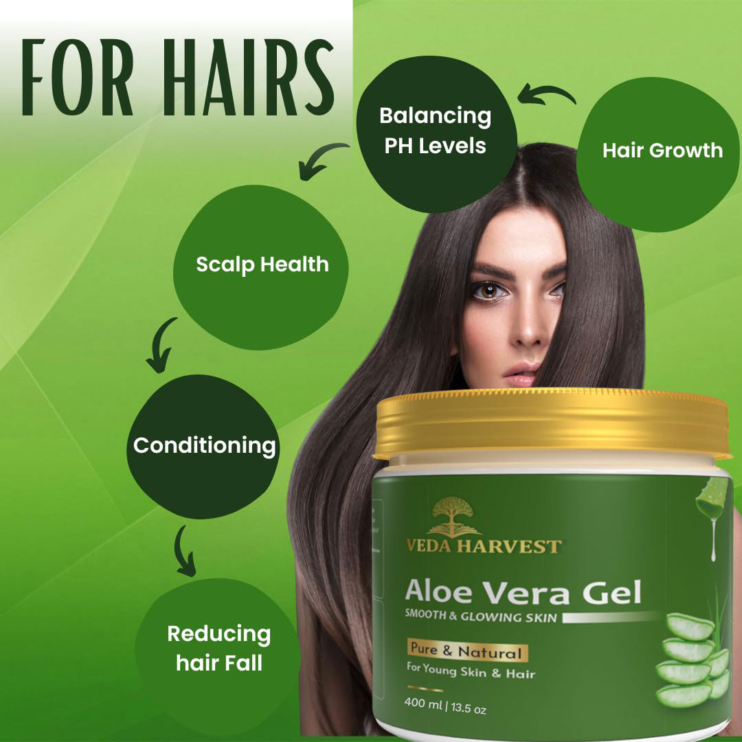 Aloe Vera Gel For All Skin and  Hair Types