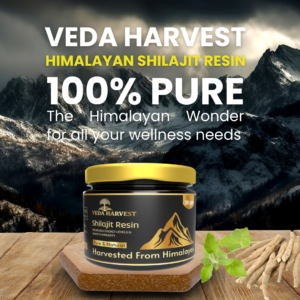 Veda harvest Himalayan Shilajit Resin 30gm