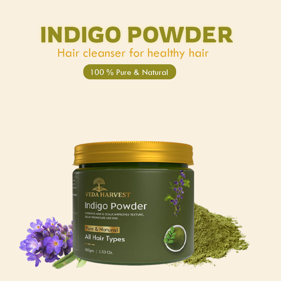 Veda Harvest Indigo Powder For Hair Colour