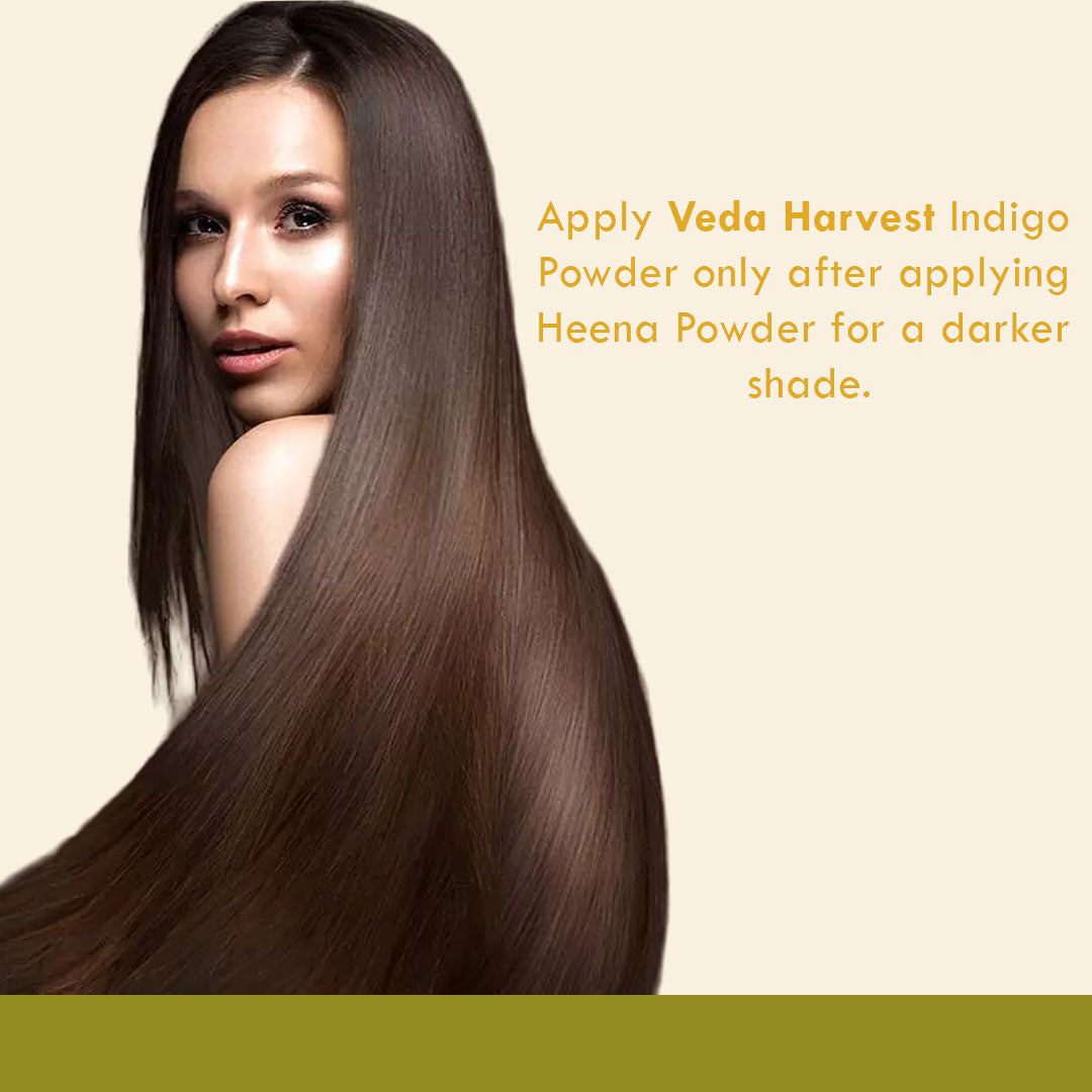 Veda Harvest Indigo Powder For Hair Colour