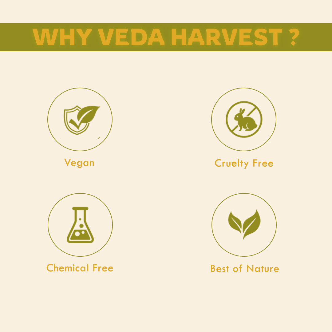 Veda Harvest Indigo Powder For Hair Colour