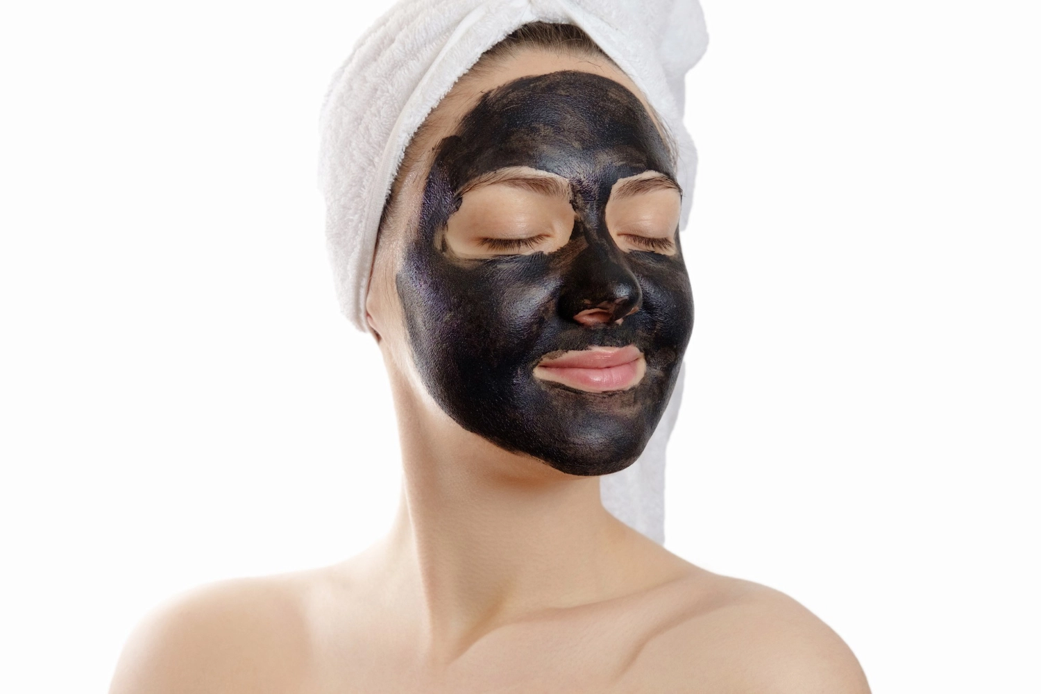 Charcoal face pack for soothes skin