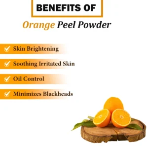 benefits of orange peel powder